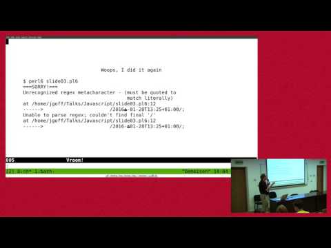 DrForr: Incepti0n in Perl 6 Design your own language‎ - YAPC::Europe 2016