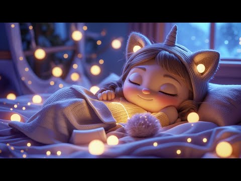 🎶 5 Hours Lullabies of Dreamy Kitten Music ✨ A Soothing Bedtime Lullaby Song for Dreamy Nights 🌙