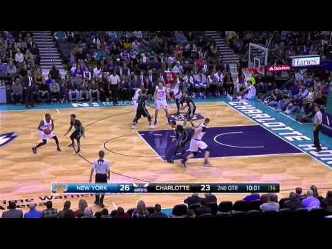 Kristaps Porzingis vs Charlotte Hornets 23.01.2016 (13Pts)