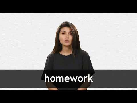 homework definition easy Youtube video