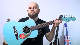 Video thumbnail for My new guitar Fender Malibu Player - Review, Demonstration and Unpack by Mykola MrHardGuitar - Guitar Reviews And Lessons