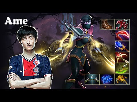 Ame - Templar Assassin Safelane with Nightfall vs Eurus | Dota 2 7.30c Gameplay