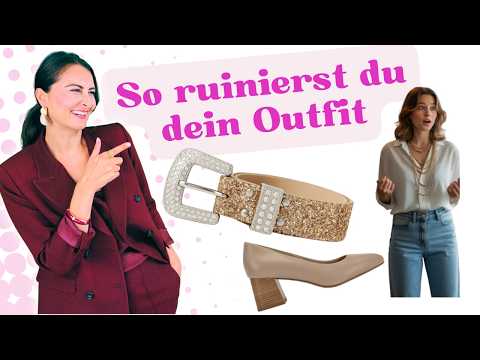 These mistakes make you look older and out of shape!