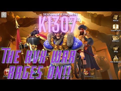 1307 Kvk Rages on !!