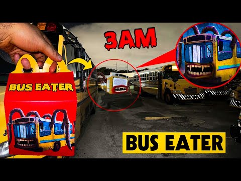 DO NOT ORDER THE BUS EATER HAPPY MEAL AT 3AM! *THE BUS EATER ATTACKED ME* | SCP-2086 MAN EATING BUS