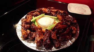 3. Homemade Honey BBQ & Carribbean Jerk BW3 Style Wings