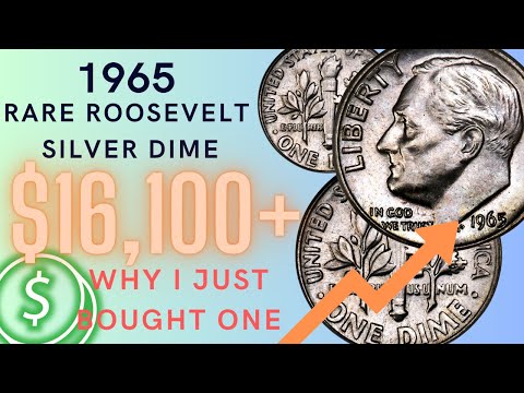 INCREDIBLY RARE 1965 Roosevelt Dime worth BIG MONEY! - How to find it and what it's worth!