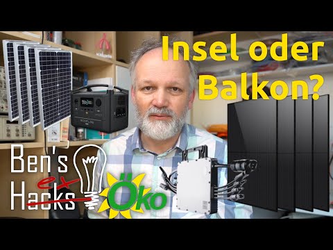 Insel- oder Balkonsolar - Die Anlage für Sie!