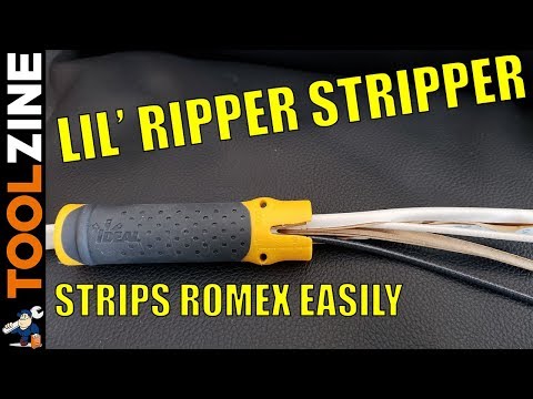 Ideal Lil' Ripper Stripper Review - How to Strip Romex Easily