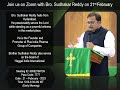 Virtual Prayer Fellowship 21 02 2023 Bro Sudhakar Reddy