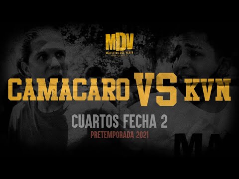 CAMACARO VS KVN - Cuartos F2 (Pretemporada 2021) - Maestros Del Verso