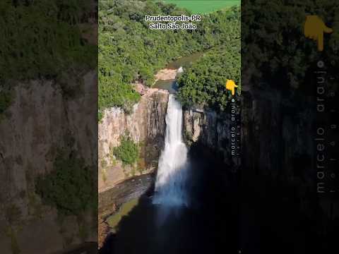 Salto São João em Prudentopolis-PR #sul #paraná #fozdoiguaçu #curitiba #prudentopolis #londrina