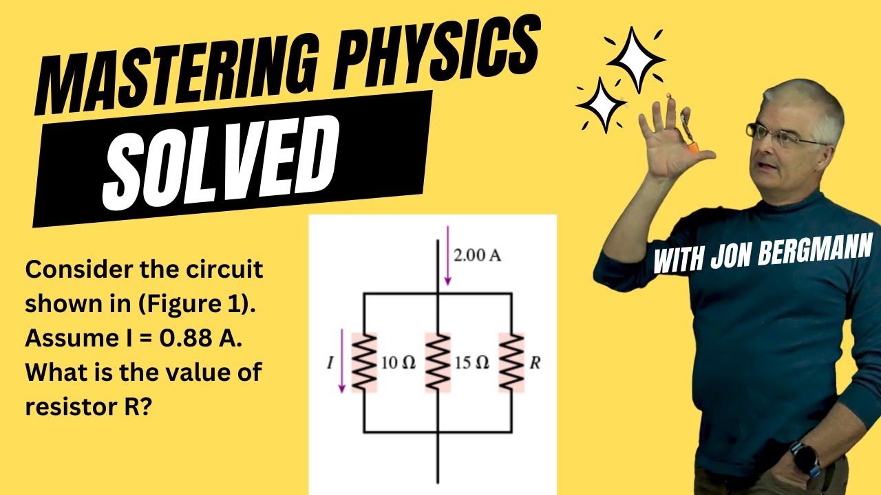 Mastering Physics 23.18 Solved! Consider the circuit shown in (Figure 1). Assume I = 0.88 A. W