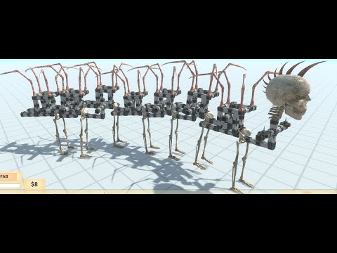 we are making skeleton snakes -animal rewolt new units new updates -skeleton snakes vs all units