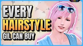 FFXIV ALL HAIRSTYLES YOU CAN BUY EASY WITH GIL AND WHERE TO FIND THEM!