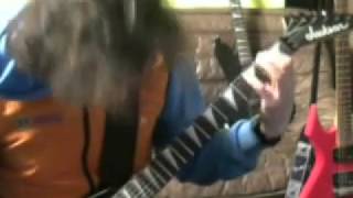 Skeleton-Six feet under- guitar cover by Matt Kannibal Flames