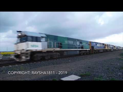 1MP2 - NR84-NR98-NR53-NR63-NR85 (PacNat Steel) Batesford - Australian Trains by Raysha1811