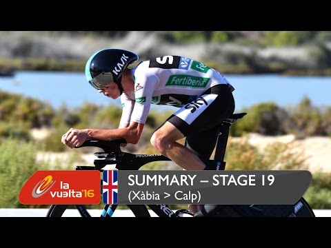Summary - Stage 19 (Xàbia / Calp) - La Vuelta a España 2016