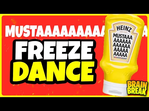 The Mustard Freeze Dance 🌭 Brain Break 🌭 Just Dance