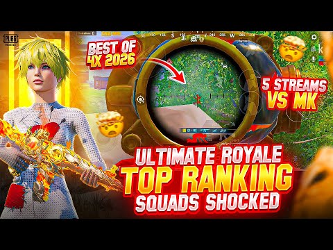 100 RANKING Streamers VS MK 🔥 Ultimate Royale Intense Fights + 4x Sprays | MK Gaming
