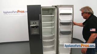 How to: Frigidaire/Electrolux Refrigerator Meat Pan Cover Frame 241969501