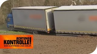 LKW Panne - Kann der ADAC den Truck bergen? | Achtung Kontrolle | kabe