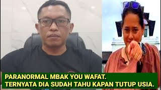 Download lagu Hebat !!! Ternyata Peramal MBAK YOU sudah Ramalkan kapan dirinya tutup usia. Selamat jalan mbak you mp3