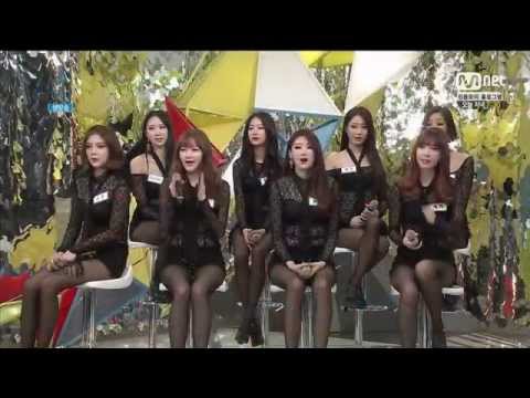 [HD] 150122 Nine Muses @ M Countdown Begins