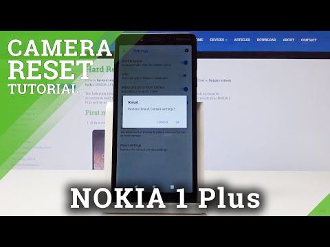 NOKIA 1 Plus Reset Camera / How to Fix Camera Settings