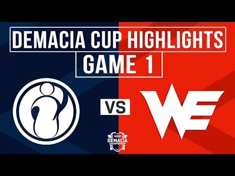 IG vs WE Highlights Game 1 | Demacia Cup 2025 | Invictus Gaming vs Team WE