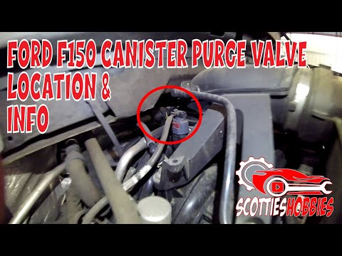 Ford F150 Canister Purge Valve Location. 2009 - 2010 5.4L