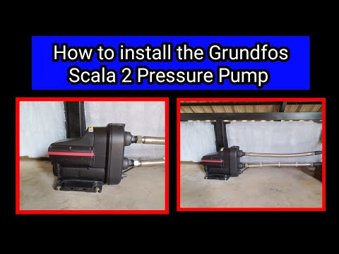 How to install the Grundfos Scala 2 Pressure Pump #grundfos #scala2 #scala