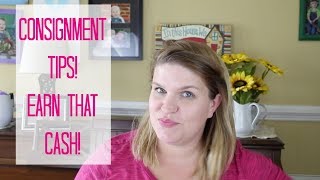 How to make money at consignment sales! Tips to selling your unwanted stuff!