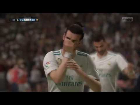 FIFA 18 ROAD TO DIVISION 1 PART 30 - BARCELONA VS REAL MADRID - FIFA 18 Online Seasons Gameplay