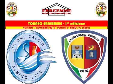 Pulcini 2009_1° Torneo ERREEMME_01.11.2019_Girone A_ALBINOLEFFE vs ATLETICO CHIUDUNO GRUMELLESE 2-1