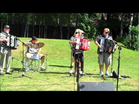 Hambo På Logen - Smörgåsbandet  - Ransäter 2011 - Bälgspel vid landsvägskanten