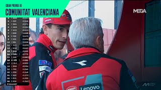 Márquez, como un ingeniero más en el 'box' de Ducati | Gran Premio de la Comunitat Valenciana