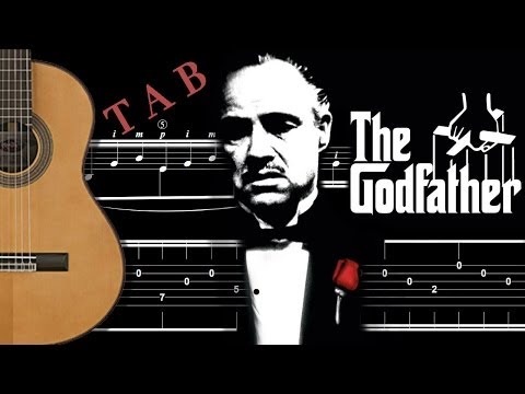 TUTO - GODFATHER / LE PARRAIN - tablature - FINGERSTYLE GUITAR