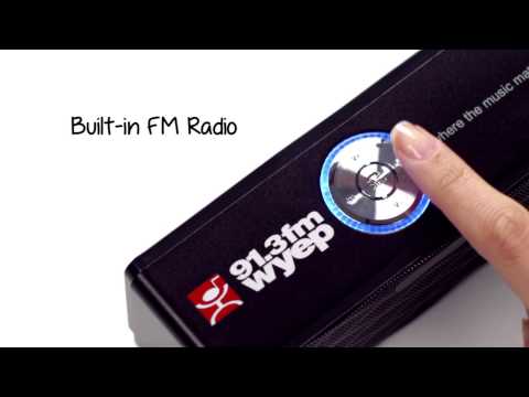 Bluetooth Mini-Boom Speaker / FM Radio (client-safe version)
