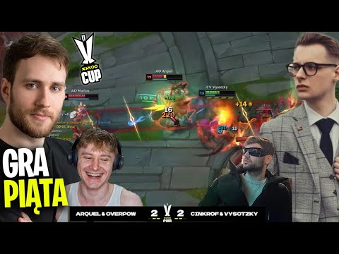 XAYOO CUP II | VYSOTZKY & CINKROF vs ARQUEL & OVERPOW | GRA PIĄTA