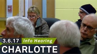 Charlotte Informational Meeting—Day before Town Meeting 2017