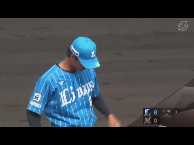 【ファーム】粘りの投球で抑えた!! ライオンズ・菅井信也 6回無失点の好投!!  2023年8月20日 千葉ロッテマリーンズ 対 埼玉西武ライオンズ
