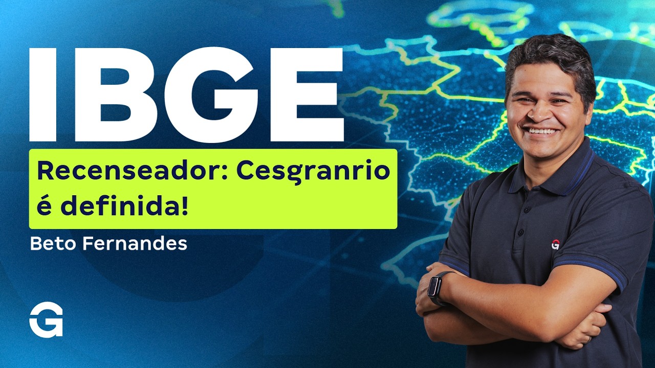Concurso IBGE Recenseador: Cesgranrio é definida!