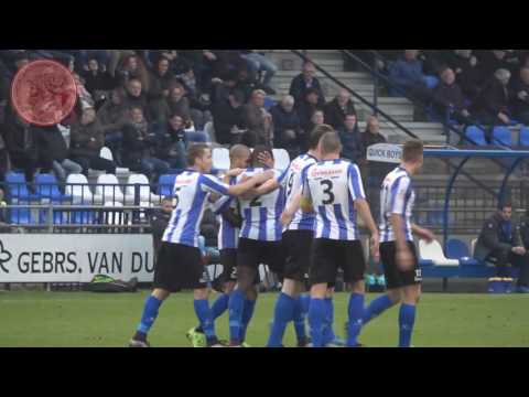 Quick Boys - FC Lisse ( 1-0 ) 17-12-2016 | Goal Opoku