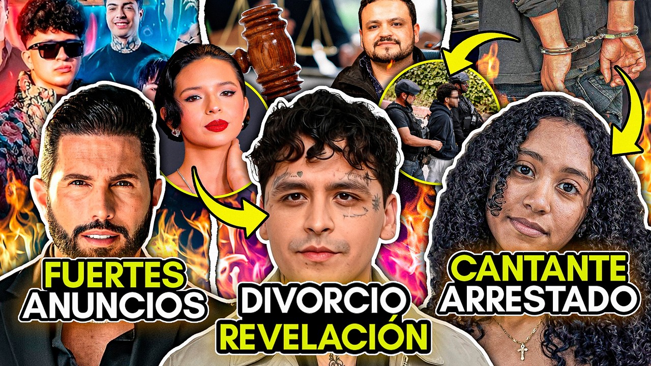 NODAL y ANGELA se DIVORCIAN!? PONCHO y HOTSPANISH! La ERA de los REALITYS! CANTANTE a PRISIÓN!