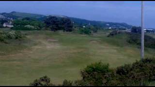 preview picture of video '14th fairway Ashburnham Golf Club, South Wales'