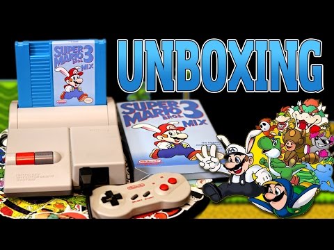 Super Mario Bros. 3 Mix Unboxing & Gameplay {Homebrew NES Rom Hack}