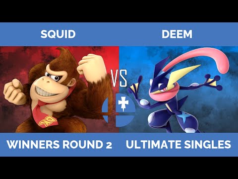 RogaSmash 217: SSBU Winners R2 – Squid (Donkey Kong) vs Deem (Greninja)