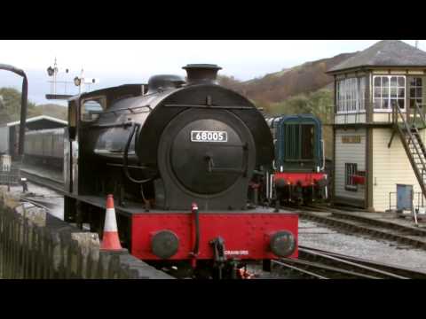 Half an Hour at (68) - Embsay and Bolton Abbey Railway 27.10.2014 - Skipton - Austerity Class 08
