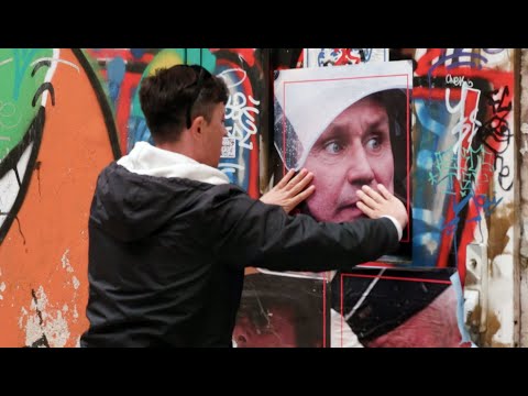 Capture - full video of Paolo Cirio Action in Paris 2020 - Profiling Faces of French Police Officers